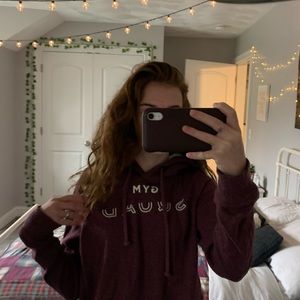 super cozy hollister hoodie
